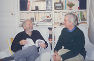 Cândido Lima e Iannis Xenakis, por Françoise Xenakis (1997)